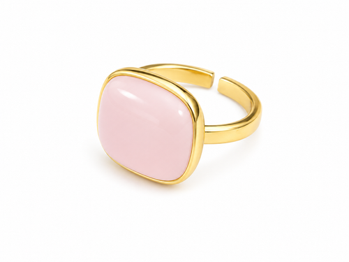 Anillo ajustable diseño camiseta con esmalte de colores